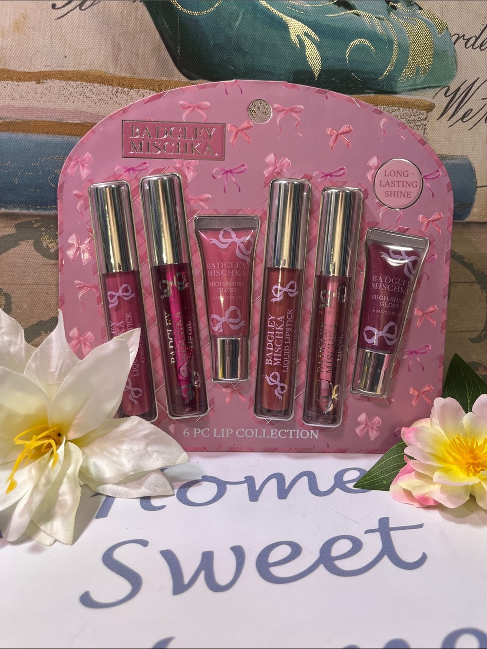 Badgley Mischka lippie set